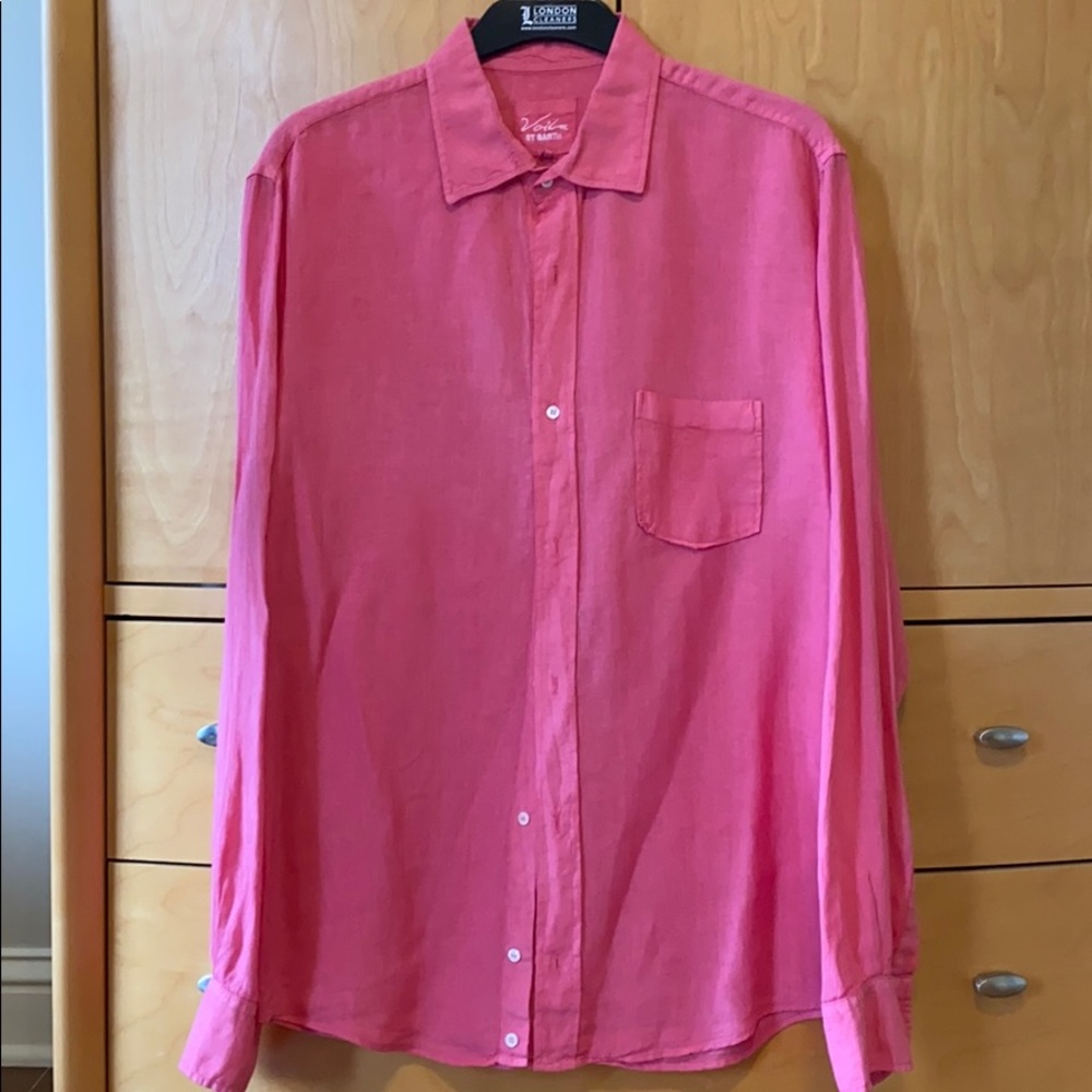 Voila St. Barth Casual Linen Shirt